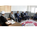 دیدار رئیس و هیئترئیسه مجتمع آموزش عالی فنی و مهندسی اسفراین با نماینده ولیفقیه در استان خراسان شمالی