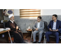 دیدار رئیس و هیئترئیسه مجتمع آموزش عالی فنی و مهندسی اسفراین با نماینده ولیفقیه در استان خراسان شمالی