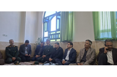 حضور دکتر حاتمی ریاست مجتمع در ویژه برنامه دیدار روسای ادارات و مسئولین شهرستان با امام جمعه محترم شهرستان