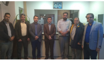 تقدیر و قدردانی ریاست مجتمع آموزش عالی اسفراین از همکاران محترم واحد حفاظت فیزیکی در اولین دقایق سال نو