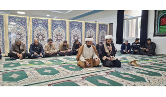 برگزاری مراسم زیارت عاشورا به مناسبت دهه کرامت