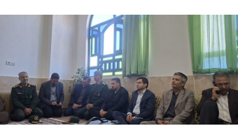 حضور دکتر حاتمی ریاست مجتمع در ویژه برنامه دیدار روسای ادارات و مسئولین شهرستان با امام جمعه محترم شهرستان