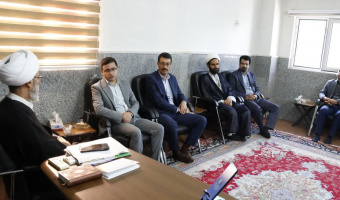 دیدار رئیس و هیئت‌رئیسه مجتمع آموزش عالی فنی و مهندسی اسفراین با نماینده ولی‌فقیه در استان خراسان شمالی