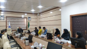 برگزاری جلسه دیداری باکتاب باحضور جناب آقای دکتر یوسف نژاد وجمعی از کارکنان و دانشجویان محترم