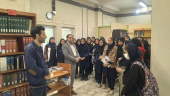 بازدید دانش آموزان متوسطه دوم هنرستان نمونه دولتی رشد از کتابخانه مرکزی ، کارگاه کامپیوتر، آزمایشگاه مرکزی و واحد آموزش مجتمع آموزش عالی فنی ومهندسی اسفراین