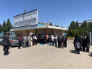گزارش تصویری اعتراضی و صدور بیانیه اعضا هیات علمی،اساتید،دانشجویان و کارکنان مجتمع آموزش عالی فنی و مهندسی اسفراین در واکنش به سرکوب دانشجویان و اساتید آمریکایی و اروپایی عدالتخواه حامی فلسطین در اروپا و آمریکا، و محکومیت جنایات رژیم کودک‌کش اسرائیل