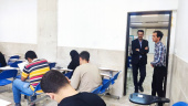 بازدید معاونت آموزشی دانشگاه از روند برگزاری امتحانات پایان ترم نیم سال دوم سال تحصیلی ۱۴۰۳_۱۴۰۲