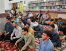 حضور دکتر محمد حاتمی ریاست مجتمع با همراهی دانشجویان بسیجی حوزه ۹ دی مجتمع در مراسم محوری چهلمین روز عروج آسمانی شهدای خدمت