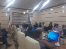جلسه هم اندیشی ویژه کارکنان و اعضا محترم هیات علمی با حضور حجت الاسلام و المسلمین نوری،ریاست اداره تبلیغات اسلامی شهرستان اسفراین