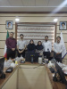 جلسه دفاع از پایان نامه دانشجوی کارشناسی ارشد مجتمع آموزش عالی فنی و مهندسی اسفراین