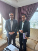 دیدار ریاست مجتمع  دکتر حاتمی  با دکتر خضری: مشاور محترم وزیر و مدیرکل حوزه وزارتی وزارت علوم تحقیقات و فناوری