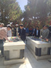 همزمان با آغاز هفته دفاع مقدس و بازگشایی دانشگاه‌ها، مراسم غبارروبی و عطر افشانی مزار شهدای گمنام