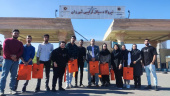 بازدید علمی دانشجویان رشتهٔ مهندسی برق دانشگاه فنی و مهندسی اسفراین از نیروگاه سیکل ترکیبی شیروان