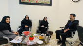 بازدید نمایندگان دفتر مشاوره و سلامت دبیرخانه منطقه ۹ از مرکز بهداشت، درمان و مشاور دانشجویی مجتمع آموزش عالی فنی و مهندسی اسفراین