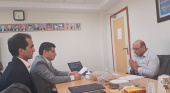 دیدار دکتر حاتمی، ریاست مجتمع با ریاست دفتر گسترش آموزش عالی