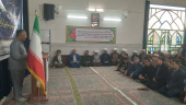 حضور دکتر حاتمی ریاست دانشگاه به همراه مدیران و کارکنان مجتمع در آیین بزرگداشت ۲۲ مهر سالروز سفر مقام معظم رهبری ( مد ظله العالی) به شهرستان اسفراین