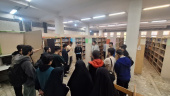 بازدید دانشجویان ورودی جدید مهندسی برق از کتابخانه مرکزی