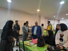بازدید مهندس بدری سرپرست فرمانداری اسفراین از سلف سرویس مجتمع آموزش عالی فنی و مهندسی