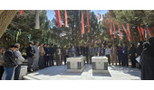 شروع فعالیت مجتمع آموزش عالی فنی و مهندسی اسفراین با ادای احترام به مقام شامخ شهدای گمنام در سال جدید